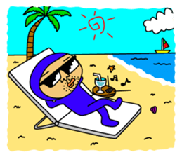 The Blue Man sticker #2163693