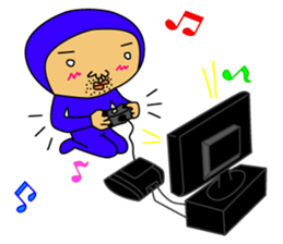 The Blue Man sticker #2163695