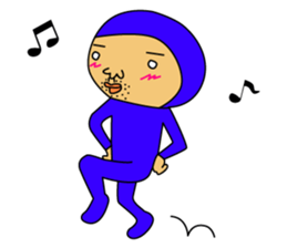 The Blue Man sticker #2163697