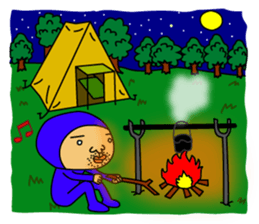 The Blue Man sticker #2163700