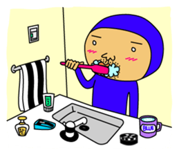 The Blue Man sticker #2163701