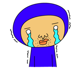 The Blue Man sticker #2163703