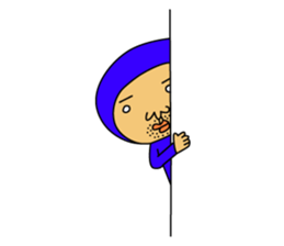 The Blue Man sticker #2163705