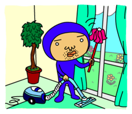 The Blue Man sticker #2163707