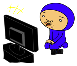 The Blue Man sticker #2163708