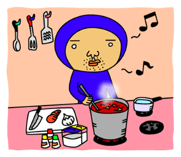 The Blue Man sticker #2163709