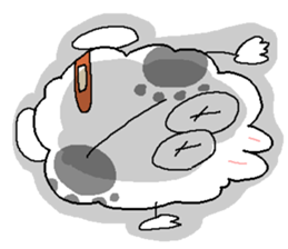 Dust rabbit (4) sticker #2164007