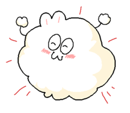 Dust rabbit (4) sticker #2164009