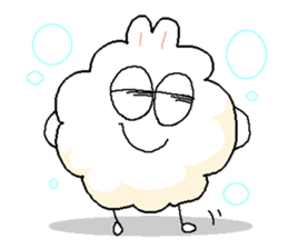 Dust rabbit (4) sticker #2164010