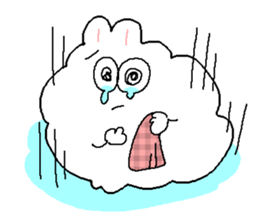 Dust rabbit (4) sticker #2164012