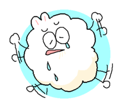 Dust rabbit (4) sticker #2164013