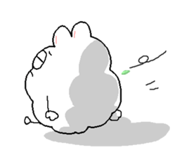 Dust rabbit (4) sticker #2164014