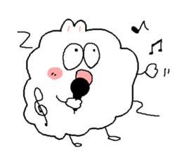 Dust rabbit (4) sticker #2164020