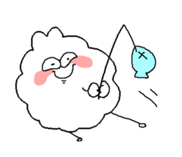 Dust rabbit (4) sticker #2164023