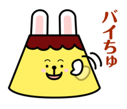 Puddings Puddings rabbit sticker #2164043