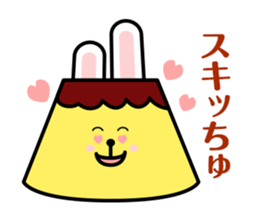 Puddings Puddings rabbit sticker #2164049