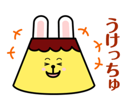 Puddings Puddings rabbit sticker #2164050