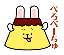 Puddings Puddings rabbit sticker #2164053