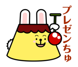 Puddings Puddings rabbit sticker #2164054