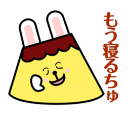 Puddings Puddings rabbit sticker #2164059