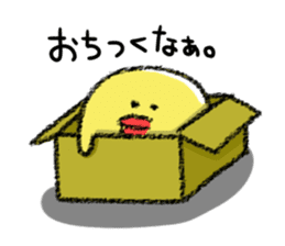 Hiroshima Chicks Crayon sticker #2164333