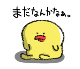 Hiroshima Chicks Crayon sticker #2164336