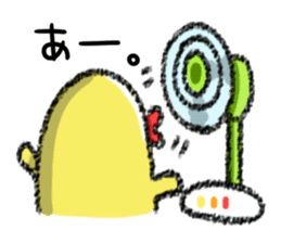 Hiroshima Chicks Crayon sticker #2164337