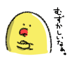 Hiroshima Chicks Crayon sticker #2164341