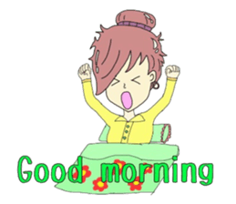 Akemi-chan ordinary girl sticker #2164554