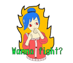 Akemi-chan ordinary girl sticker #2164556