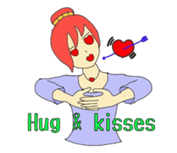 Akemi-chan ordinary girl sticker #2164558