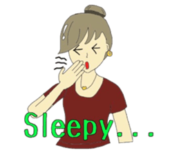 Akemi-chan ordinary girl sticker #2164563