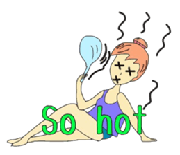 Akemi-chan ordinary girl sticker #2164567