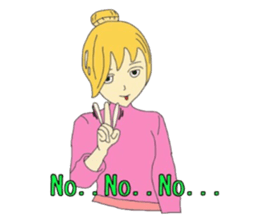 Akemi-chan ordinary girl sticker #2164568