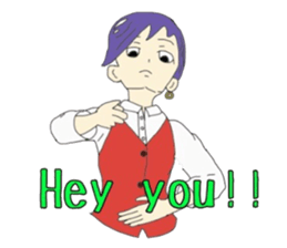 Akemi-chan ordinary girl sticker #2164569