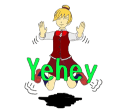 Akemi-chan ordinary girl sticker #2164570