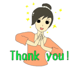 Akemi-chan ordinary girl sticker #2164572