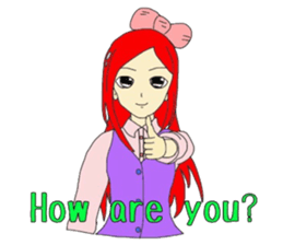 Akemi-chan ordinary girl sticker #2164576