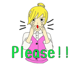 Akemi-chan ordinary girl sticker #2164588