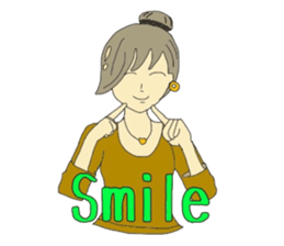 Akemi-chan ordinary girl sticker #2164591