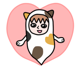 Guardian angel cat MIKE sticker #2164631