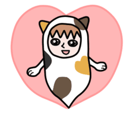 Guardian angel cat MIKE sticker #2164631