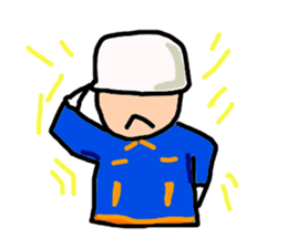 Fire fighting party sticker #2165195