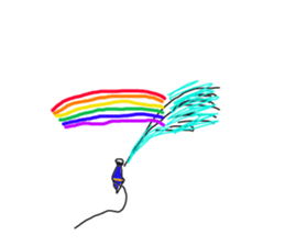 Fire fighting party sticker #2165198