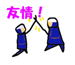 Fire fighting party sticker #2165225