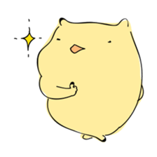 Everyday sticker of a healing hamster sticker #2165781
