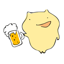 Everyday sticker of a healing hamster sticker #2165784