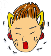 My name is NAOKI. sticker #2166108