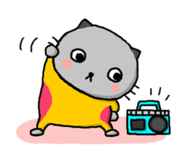 Cat diver ! sticker #2166269