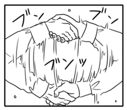 Manga Ossans Stickers sticker #2166587